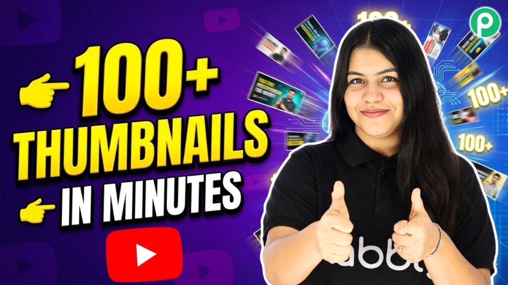 Buat 100+ gambar mini YouTube dalam hitungan menit menggunakan AI