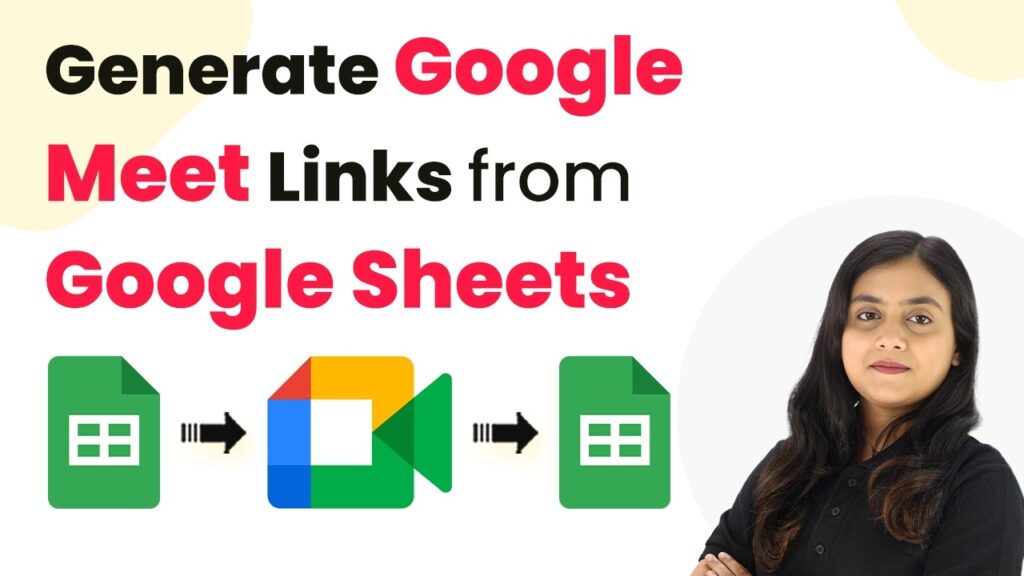 Buat tautan Google Meet secara otomatis dari Google Spreadsheet