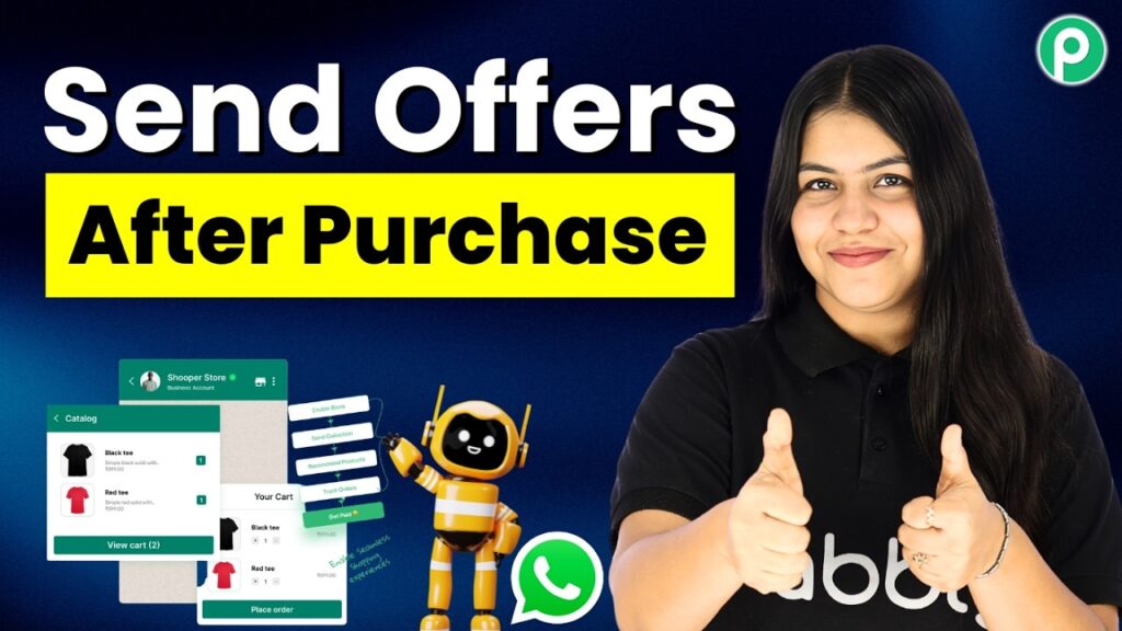 Kirim penawaran terima kasih secara otomatis di WhatsApp