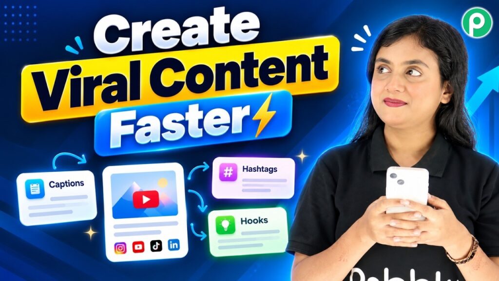 Automatically Generate Captions, Hashtags & Hooks With AI
